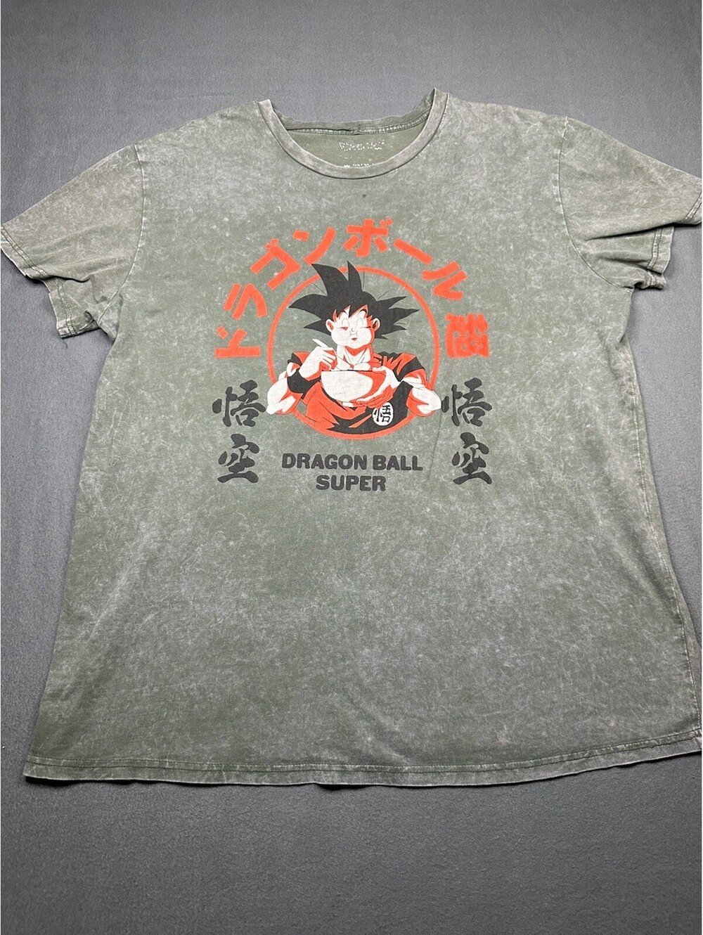 Dragon Ball Z Super Goku Ramen Toei Size Adult 2XL Shirt Anime DBZ